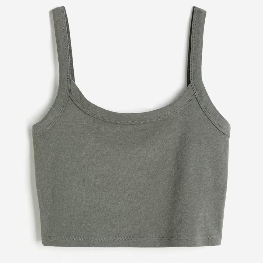 Khaki Green Women's Tank Top